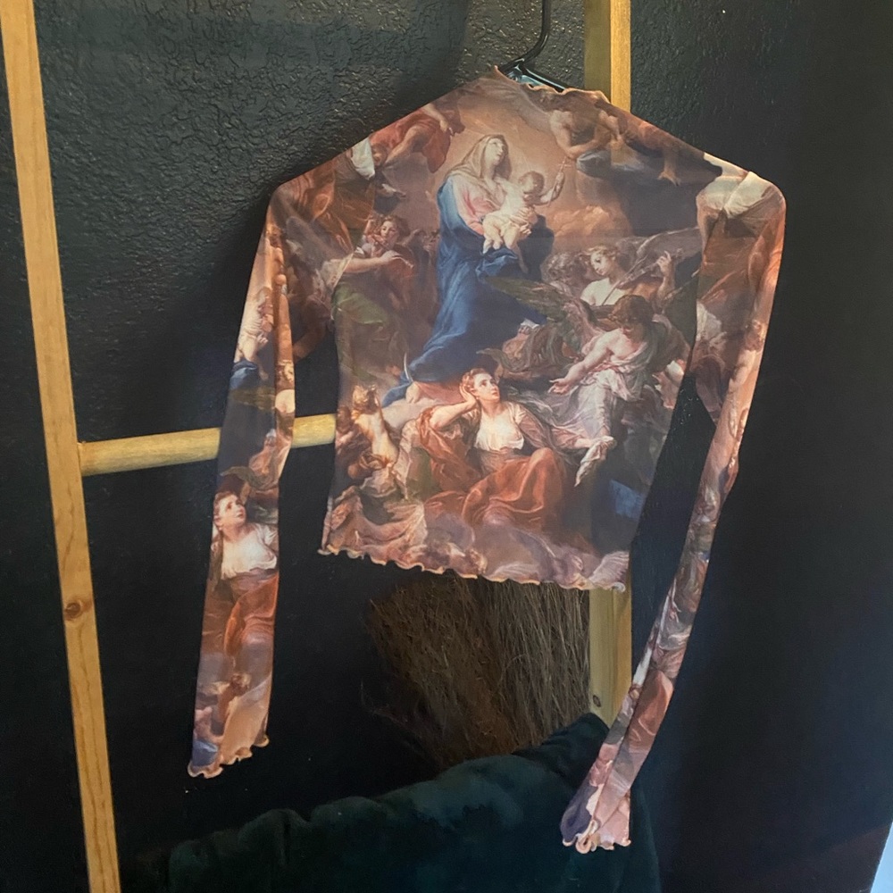 Sheer shirt